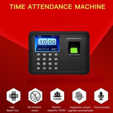 DANMINI Mesin Absen Sidik Jari Attendance Fingerprint 1000 Capacity
