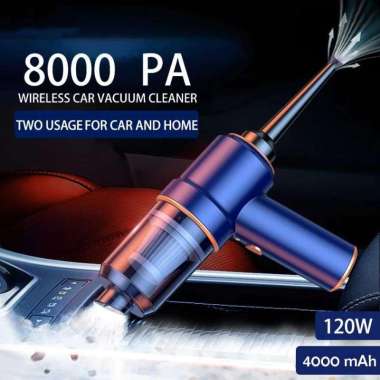 MAOZU Vacuum Cleaner Penyedot Debu Mobil 2 in 1 Portable 8000Pa 120W LT-117CD Vacum Penyedot Debu Fa