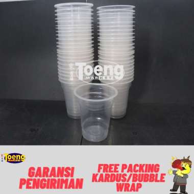 CUP JUICE 12oz (50PCS) / GELAS ES / GELAS JUS / GELAS POP ICE