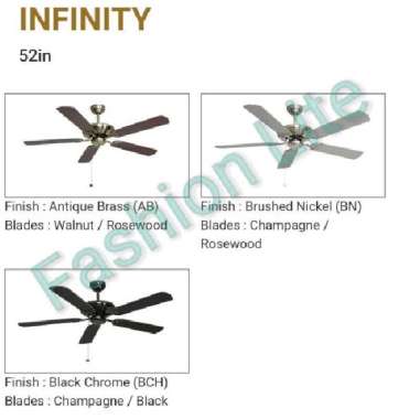 KIPAS ANGIN EDMA INFINITY 52" / KIPAS EDMA ORI / KIPAS ANGIN EDMA