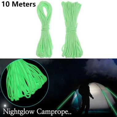 YOUGLE Tali Paracord Camping Luminous Nightglow 7 Core 4mm 10M