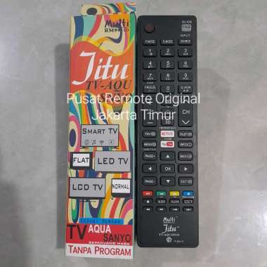 REMOTE REMOT SMART TV SANYO AQUA LED MULTI