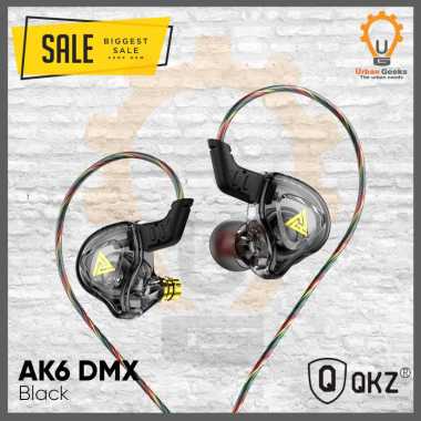 QKZ AK6 DMX BassHead Earphone with mic alt AK6 Pro Max Black