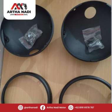 Batok Lampu Daymaker 7 inch Pesek Hitam Dop