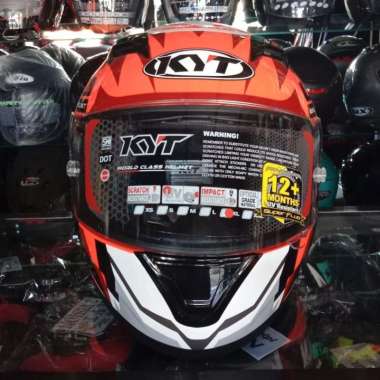 Helm Kyt R10 Flat Rosamonte Red Flou XL