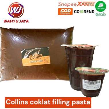 Collins coklat filling pasta 250gram-500gram 500gram