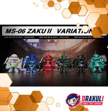 Toys QMSV MS-06 Zaku II Variation #2 Figure Blind Box