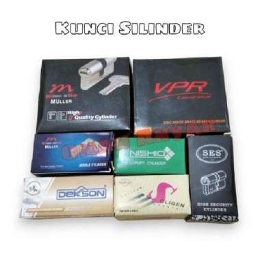 Silinder kunci pintu kayu besar dan tanggung Nisio, Vpr, Muller, Soligen, Dekkson, Ses muller standa