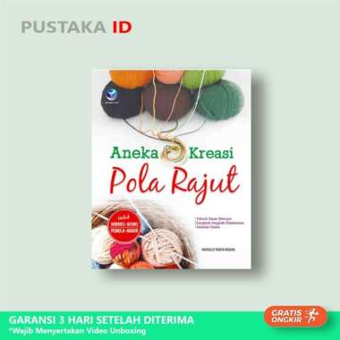 Buku Aneka Kreasi Pola Rajut, Teknik Dasar Merajut