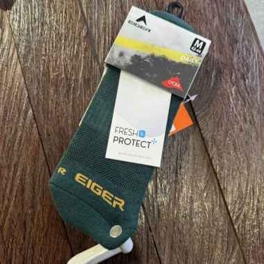 EIGER KAOS KAKI PENDEK COVERT INVISIBLE Black L