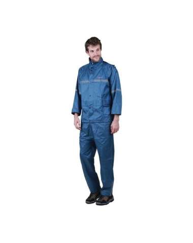 EIGER JAS HUJAN PRIA RIDING REXON 2.0 RAINSUIT JACKET - BLUE M