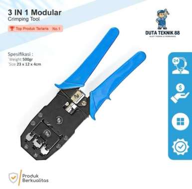 Nankai Tang Crimping Kabel RJ 45 RJ 11 RJ 12 (LAN, TELKOM)