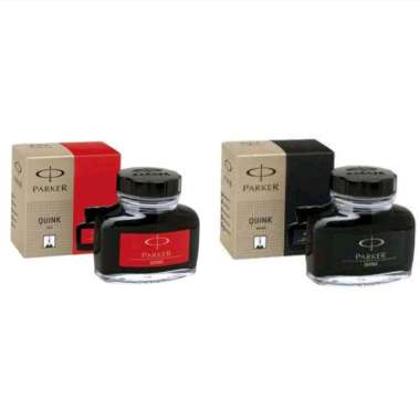 PARKER QUINK REFILL FOR FOUNTAIN PEN TINTA ISI PULPEN KALIGRAFI hitam