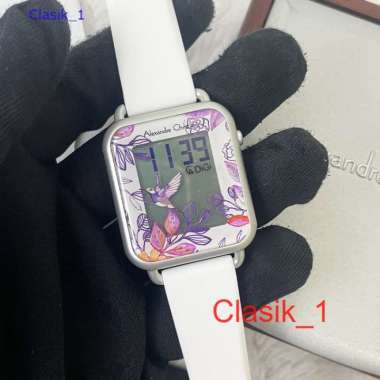 Original 100%!! Jam Alexandre Christie Wanita AC 9378 AC9378 White