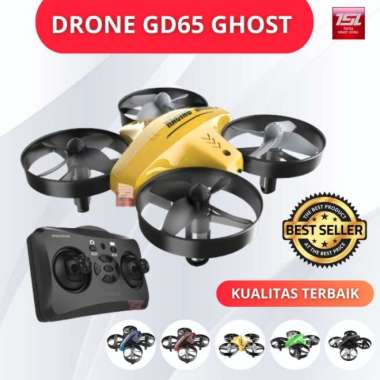 DRONE APEX Mini Racing Drone, Quadcopter Drone Mini - GD-65A murah - Betarai Hitam