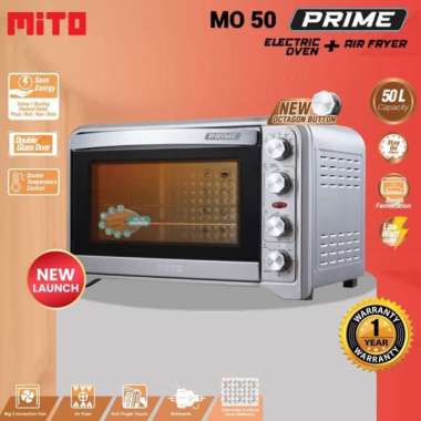 MITO Oven Listrik & Air Fryer MO 50 Prime 50 Liter - Mito MO 50 Prime