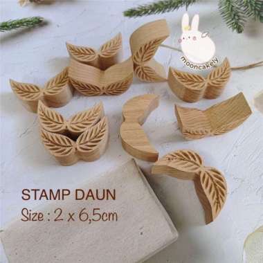 Stamp Daun Stempel Bakpao Bakpia Cap Bakpau Persik Peach Sien Thou | STD