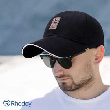 Rhodey EDIKO Topi Baseball Cap Polos Logo Ediko Golf Hitam