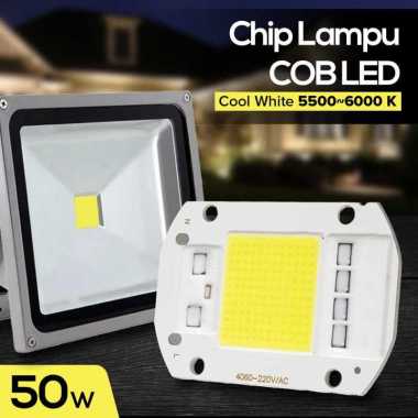 Arcomm Chip LED Lampu COB Floodlight Spotlight 220V 50W