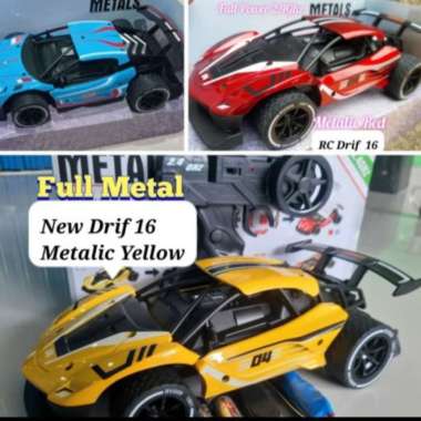 MAINAN MOBIL REMOTE KONTROL DRIFT OFFROAD MOBIL RC DRIFT OFFROAD Drift metal S16