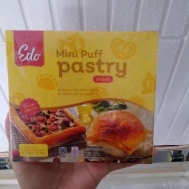 Edo mini puff pastry sheet uk 375 gr