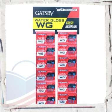 Gatsby Sachet Styling Pomade - Water Gloss - THC