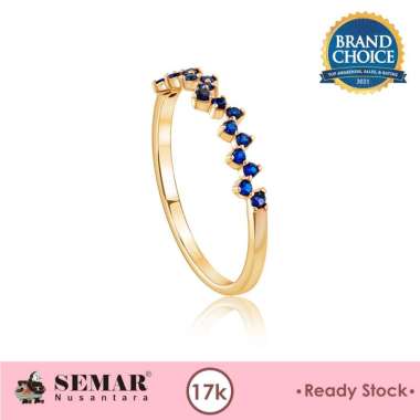 Cincin Emas Aozora Gold 17K Semar Nusantara 16