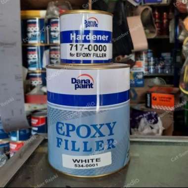 Epoxy Filler Dana Paint White Grey - Putih