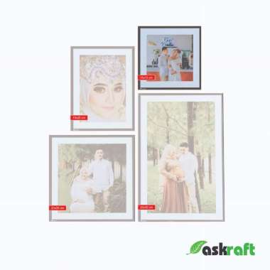 Askraft Cetak Foto Best 6R 8R 10R 12R + Exclusive Bingkai Foto 15x15 cm