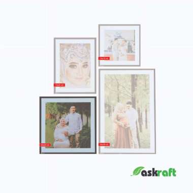 Askraft Cetak Foto Best 6R 8R 10R 12R + Exclusive Bingkai Foto 20x20 cm