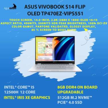 LAPTOP Asus Vivobook Flip Intel INTEL i3 i5 i7 Ryzen 3 5 7 BNIB