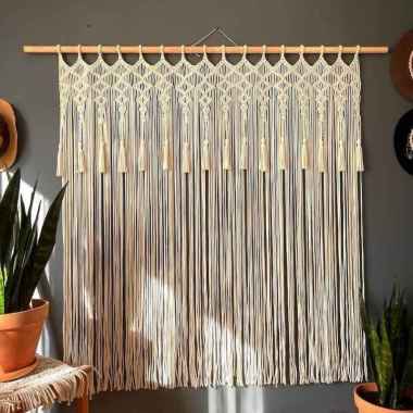 Gorden / Tirai Makrame | Macrame curtain 024 - 100x200cm