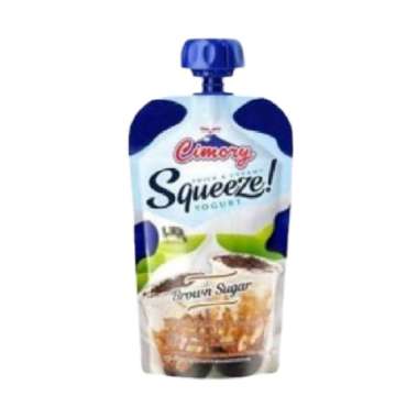 CIMORY SQUEEZE YOGURT BROWN SUGAR 120GR