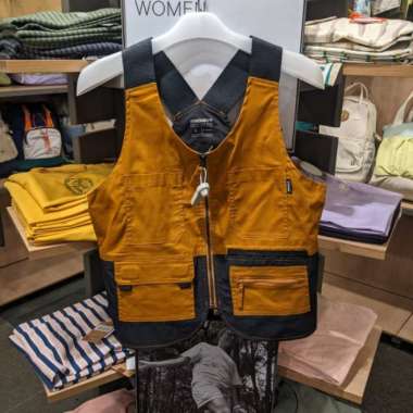 EIGER VEST ROMPI WANITA RIDING WS HARLOW UTILITY VEST - BROWN - S L