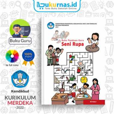 Buku Panduan Seni Guru Rupa SD/MI Kelas 1 Kurikulum Merdeka Kurmer