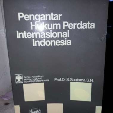 Pengantar Hukum Perdata Internasional Indonesia Multivariasi Multicolor