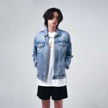 CELCIUS Trucker Denim Jacket I31000239C Biru L