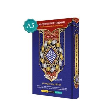 alquran latin terjemah per kata ukuran A5 doa para nabi kode tajwid asbabun nuzul tadabbur ayat tafs