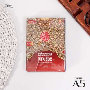 al quran hafalan hafazan 8 blok perkata latin edisi per juz 30 buku 30 juz full colour berwarna rasm