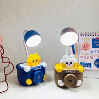 Lampu Meja Belajar Karakter Rautan Lucu/Lampu Led Portable Lampu Belajar Bentuk Karakter/Lampu Meja 