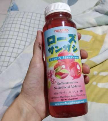 Rose & Hawthorn juice, utk jantung, darah tinggi, naikkin HB, insomnia Multivariasi Multicolor