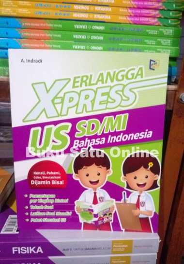 Erlangga XPress US SD / MI Bahasa Indonesia Multivariasi Multicolor