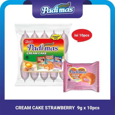 Cream Cake Padimas, Rasa Strawberry