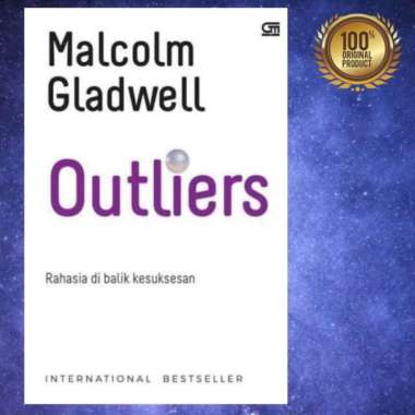 Buku OUTLIERS BY MALCOLM GLADWELL Multivariasi Multicolor