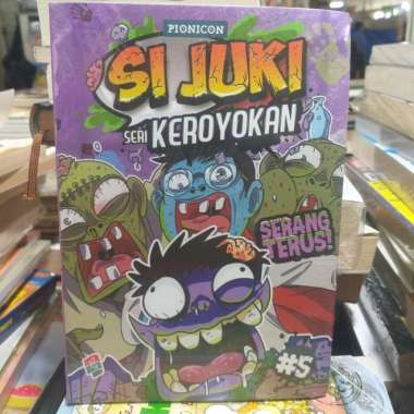 Komik si Juki ,Seri keroyokan 5 Multivariasi Multicolor