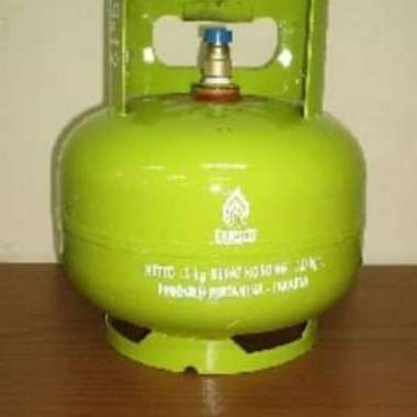 Tabung Gas 3KG Melon Hijau Kosong Original
