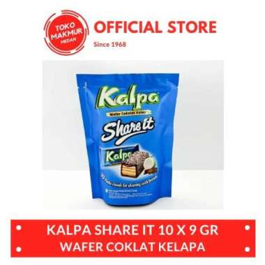 KALPA SHARE IT 10 X 9 GR - WAFER COKLAT KELAPA