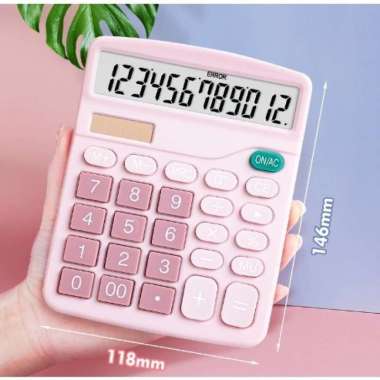 Kalkulator 12 Digit Kalkulator Korea Dopamin Kalkulator Mini Kalkulator Siswa Digital Perlengkapan K