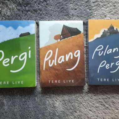 Novel Pulang Pergi - Tere Liye Multivariasi Multicolor