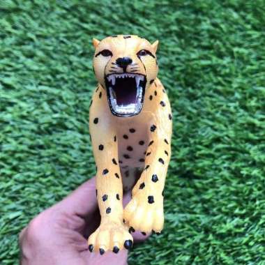 Mainan Binatang Citah / Animal Cheetah Figure